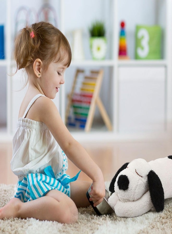 كويكاي وسادة جسم كلب كويكاي، وسادة طويلة محشوة من القطيفة للكلاب، وسادة كبيرة للنوم والعناق، هدية مثالية لحفلات عيد الحب وأعياد الميلاد (23.6 بوصة، أسود وبيج) - Image 2